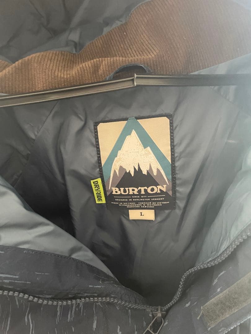 Burton analogスノボーウェアセットアップ
