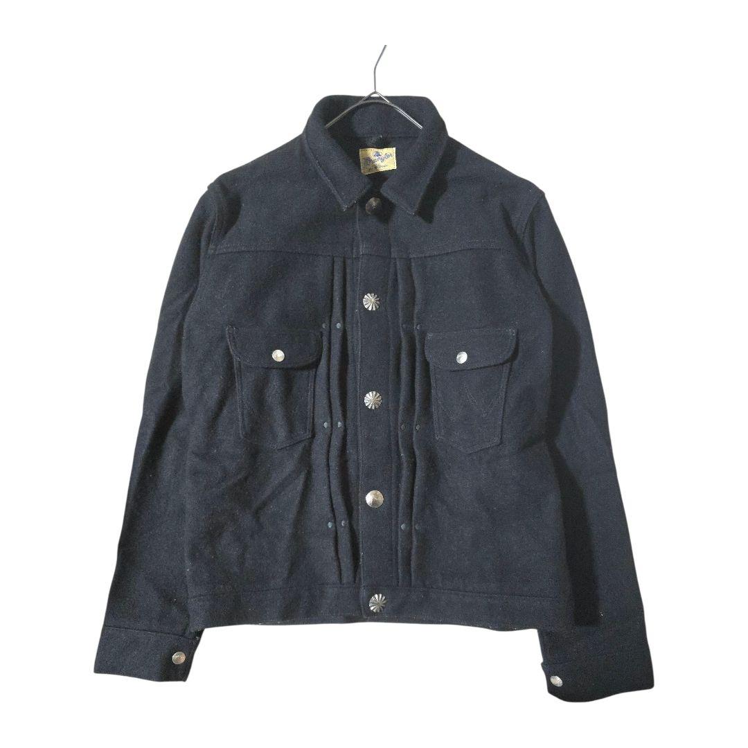 ラングラーロンハーマン別注コラボ1stモデルメルトン コンチョボタン ジャケット