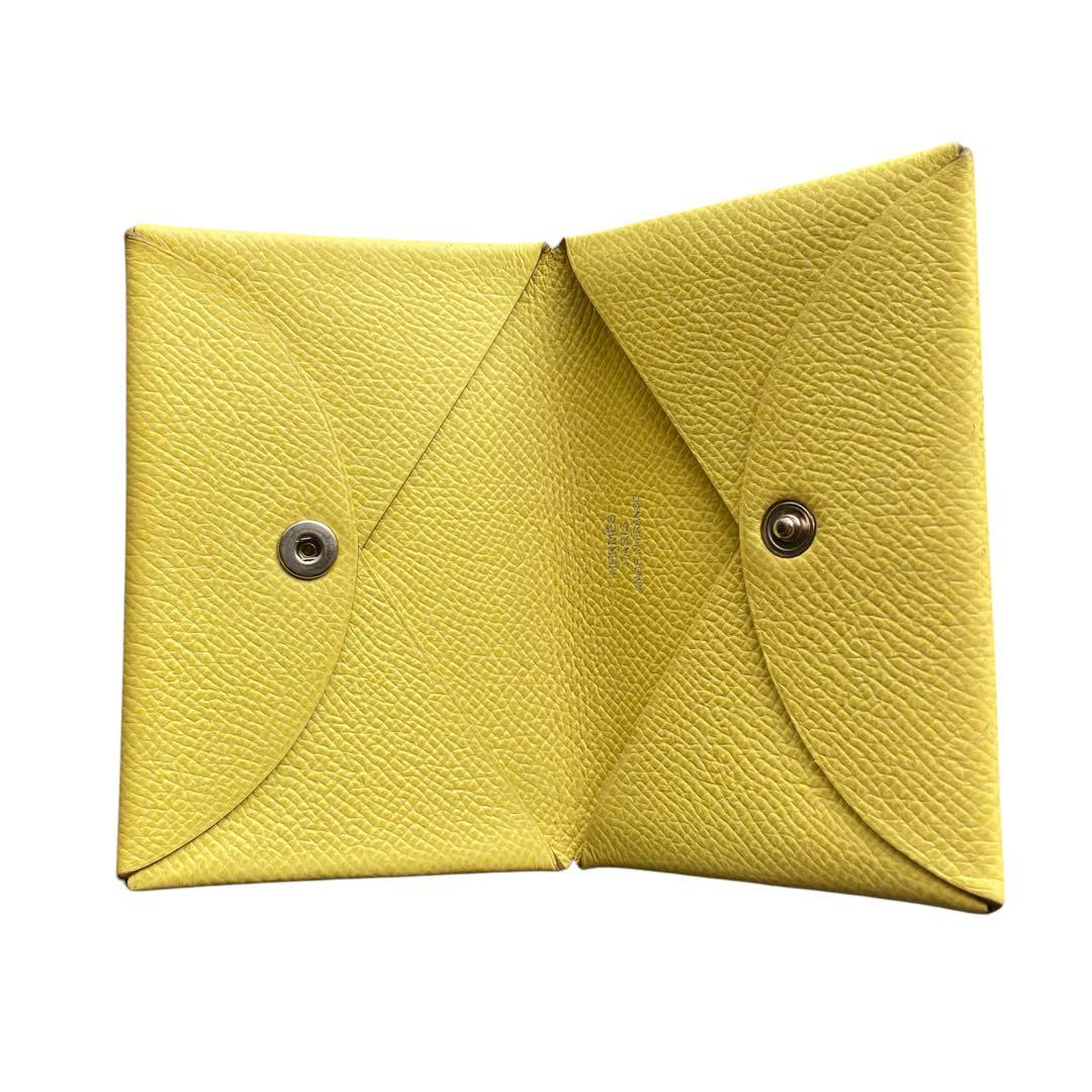 HERMES カルヴィ イエロー