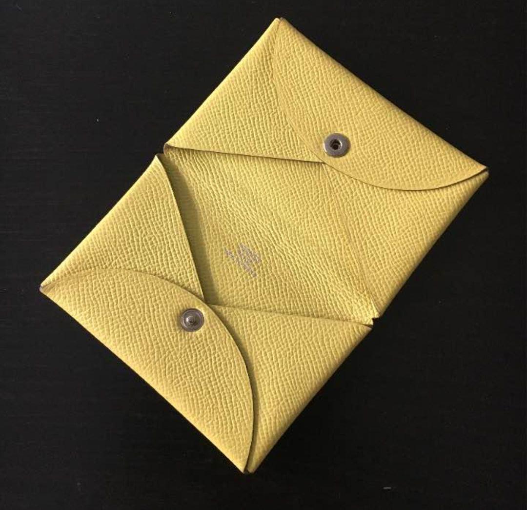 HERMES カルヴィ イエロー