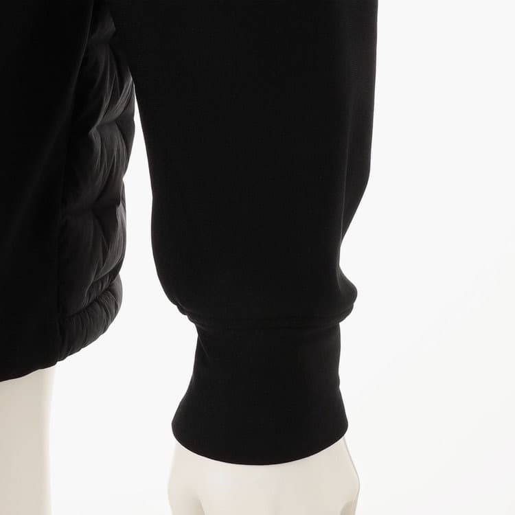 BRIEFING MEN’S HYBRID DOWN PARKA BLACK