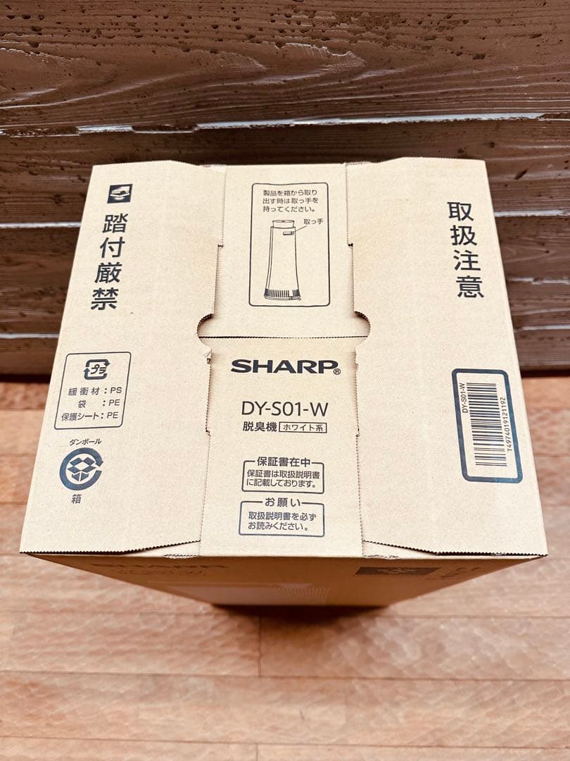 SHARP DY-S01-W 空気清浄機 ホワイト