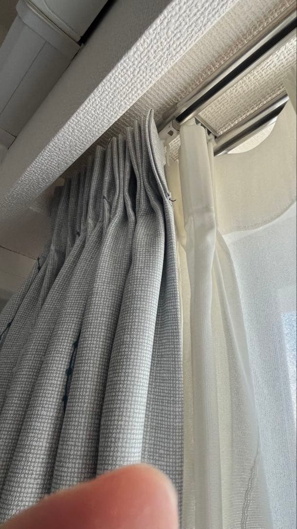 UNICO ウニコ　TUUVAドレープカーテン　同柄　2サイズセット　遮光