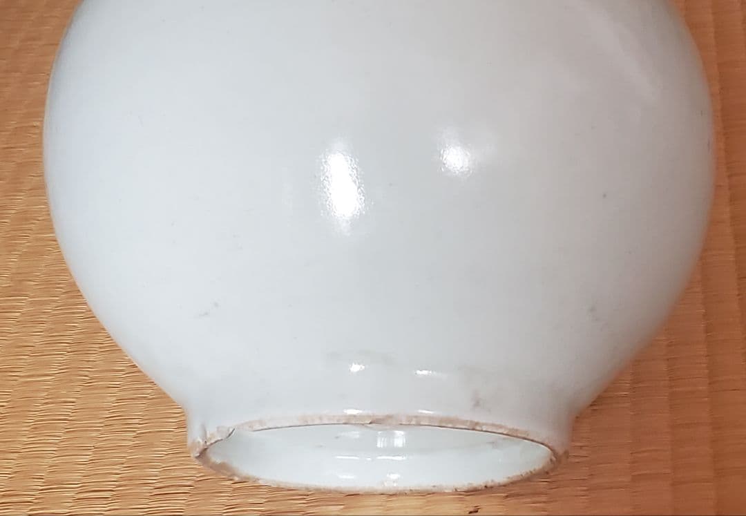 【李朝特集出品】李朝白磁大瓶　朝鮮陶磁器/李朝時代 朝鮮美術