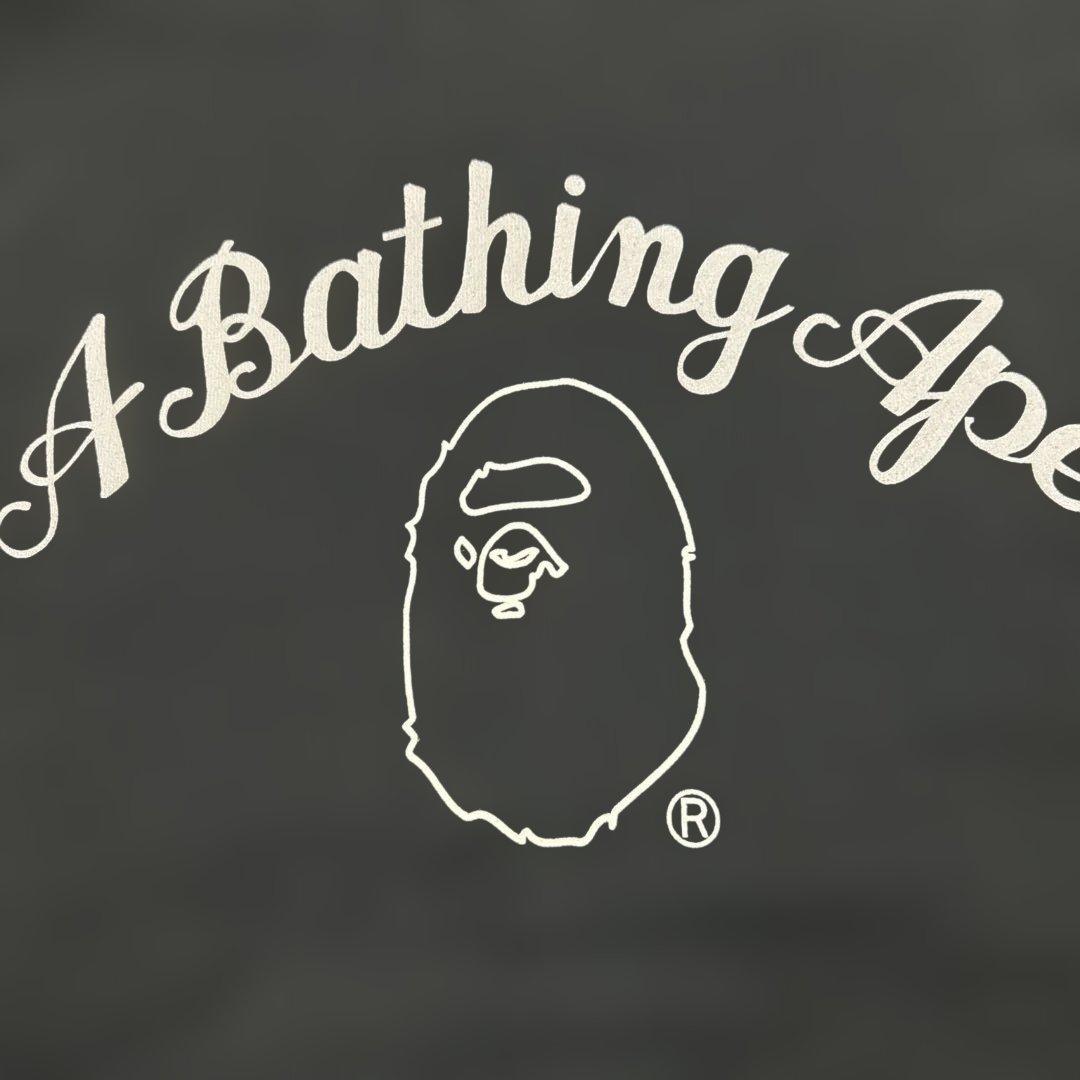 A Bathing Ape スタジャン ブラック/ホワイト