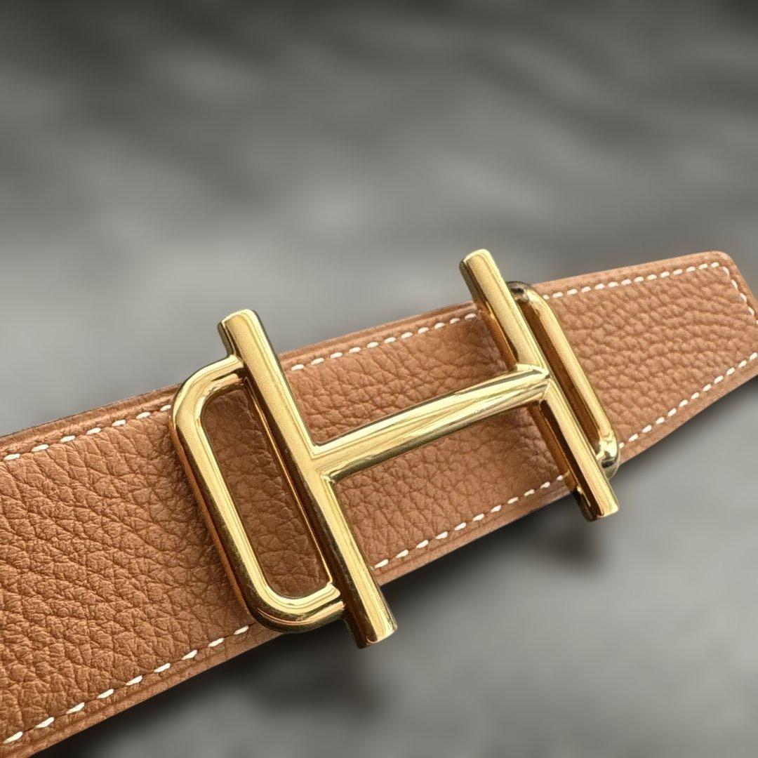 HERMES エルメス　ロワイヤル　ベルト　リバーシブル　80