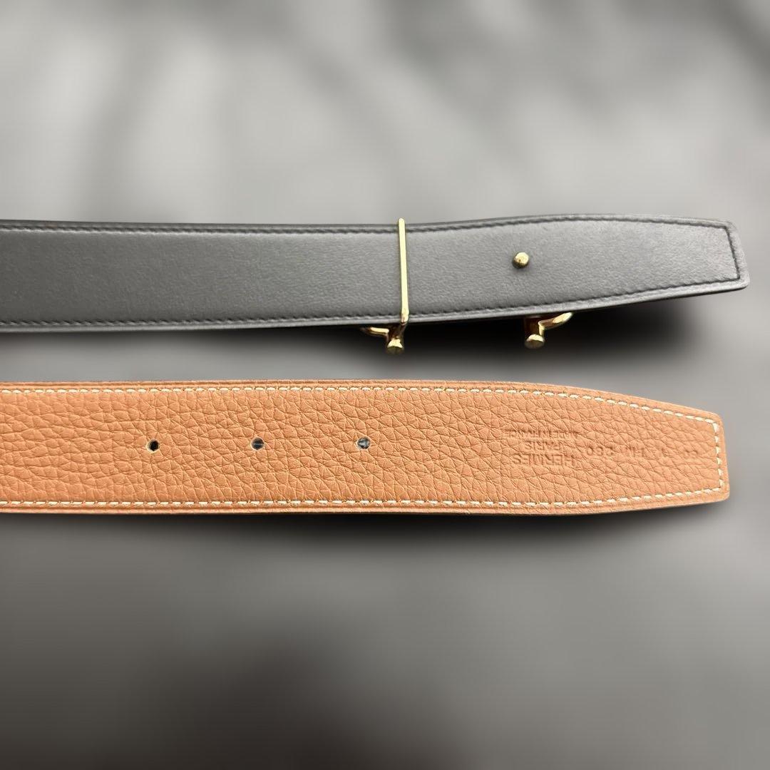 HERMES エルメス　ロワイヤル　ベルト　リバーシブル　80