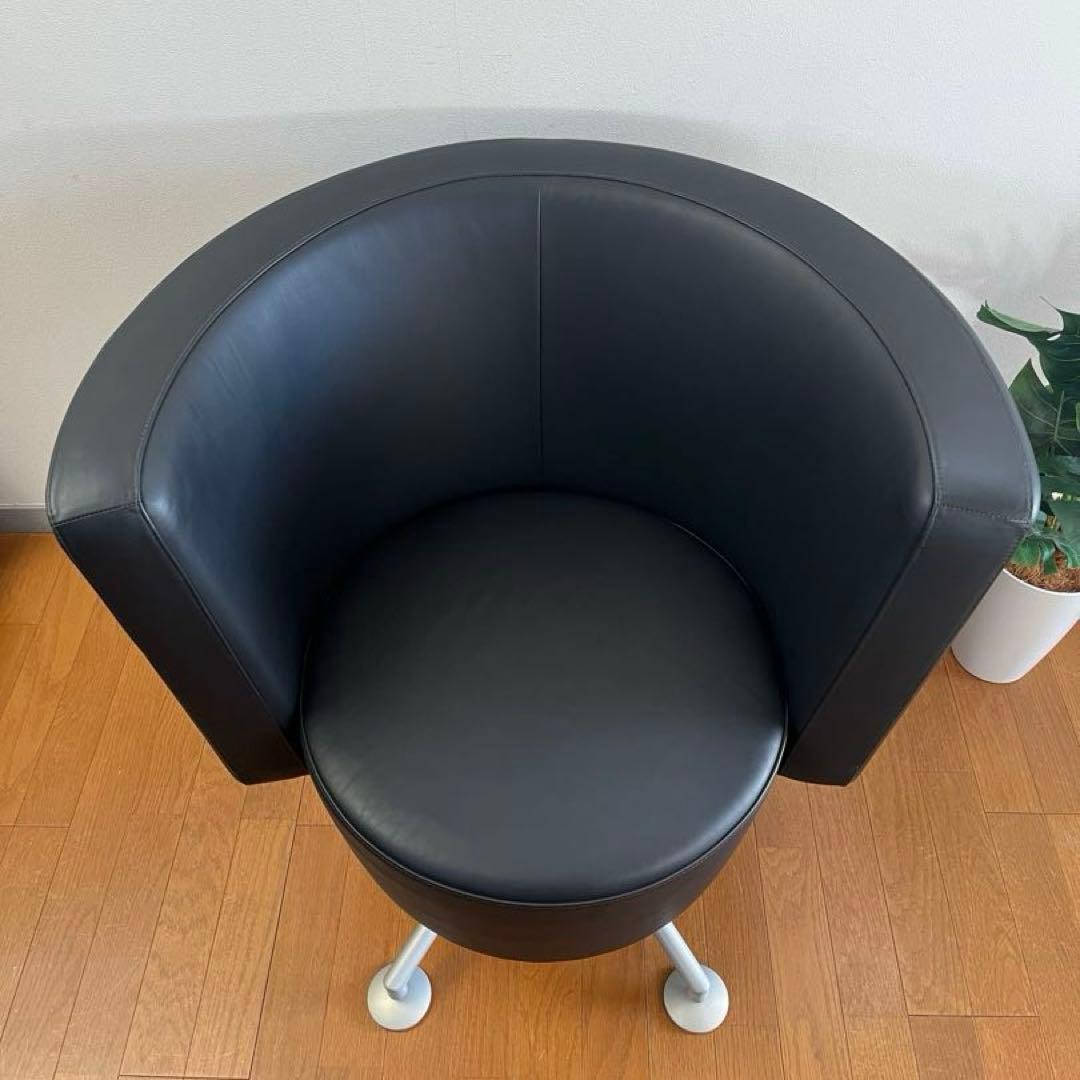COR CIRCO コア ラウンジチェア　① ポストモダン　革張り　52万　北欧
