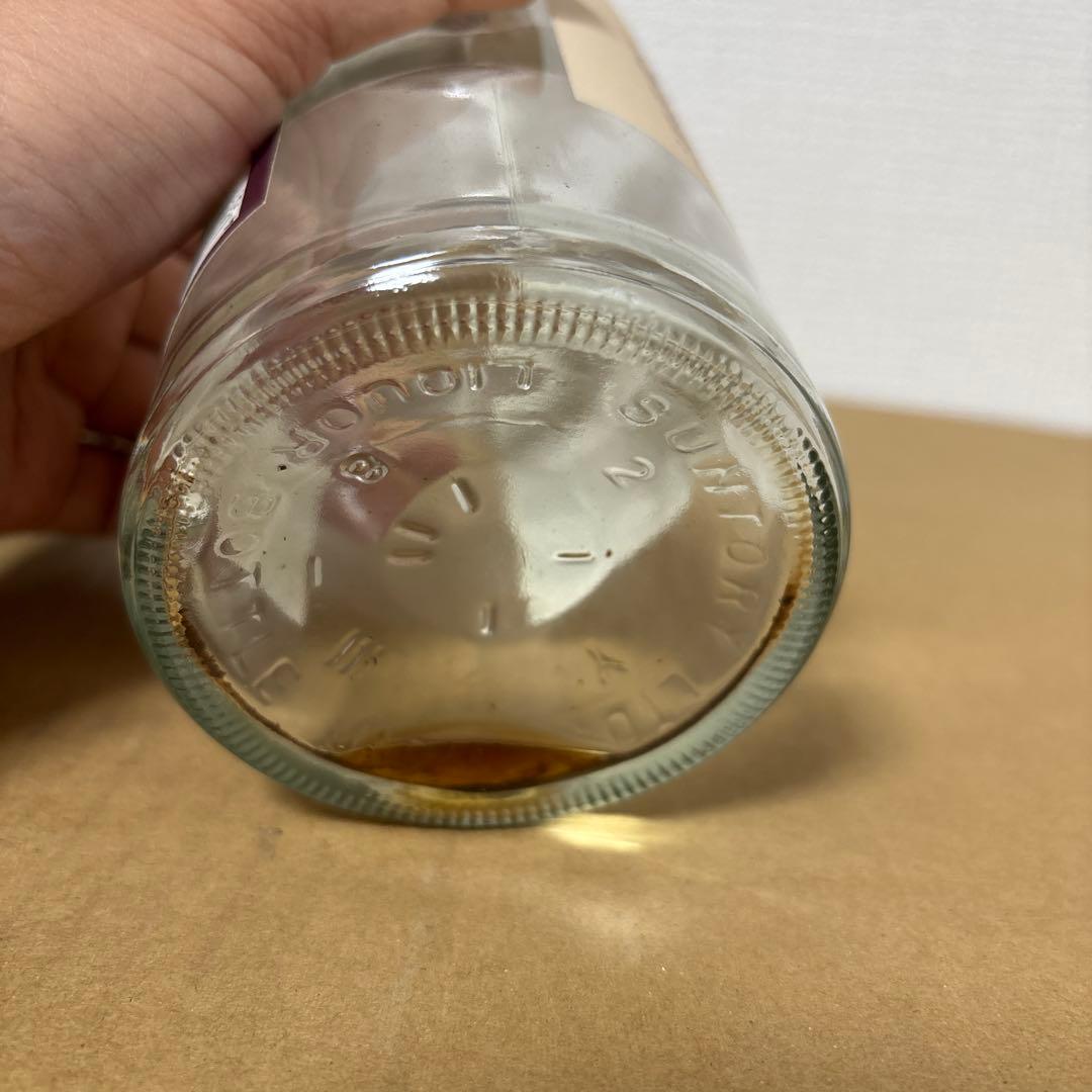 (空瓶、空箱) サントリーシングルモルトウイスキー　山崎　シェリーカスク