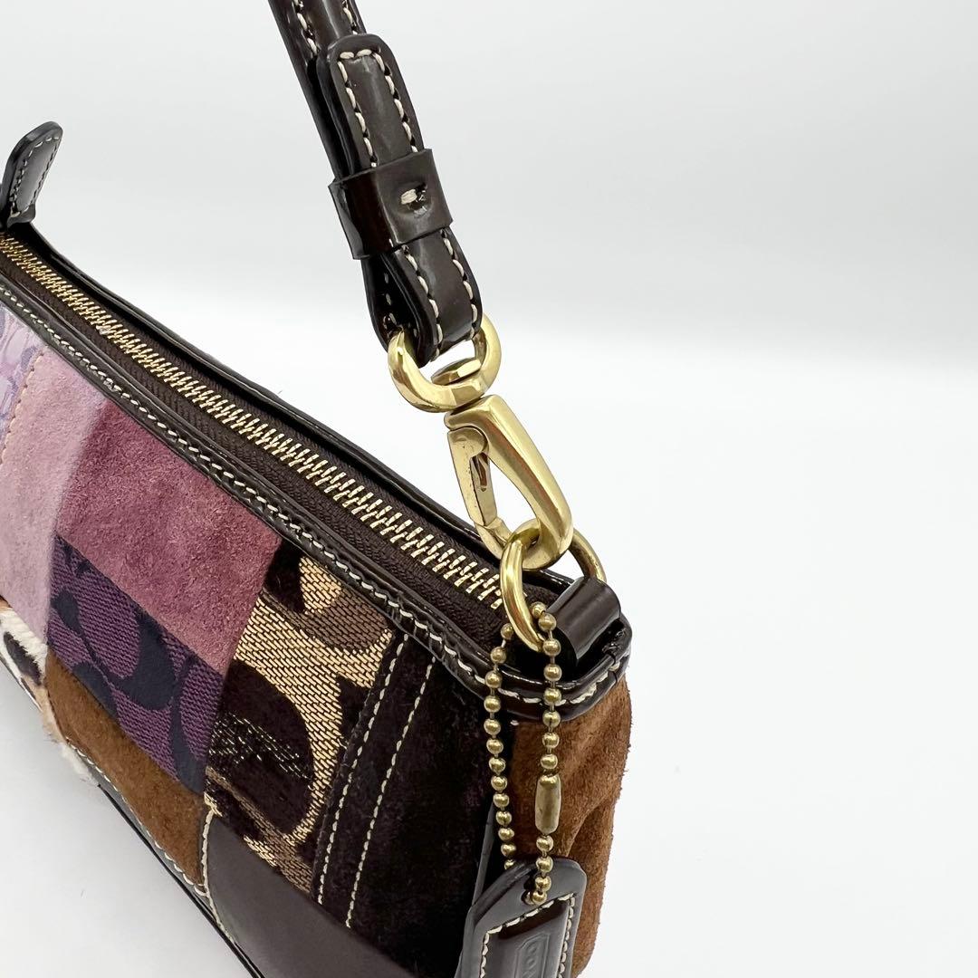 バッグ Coach 7071 Patchwork Accessory pouch y2k