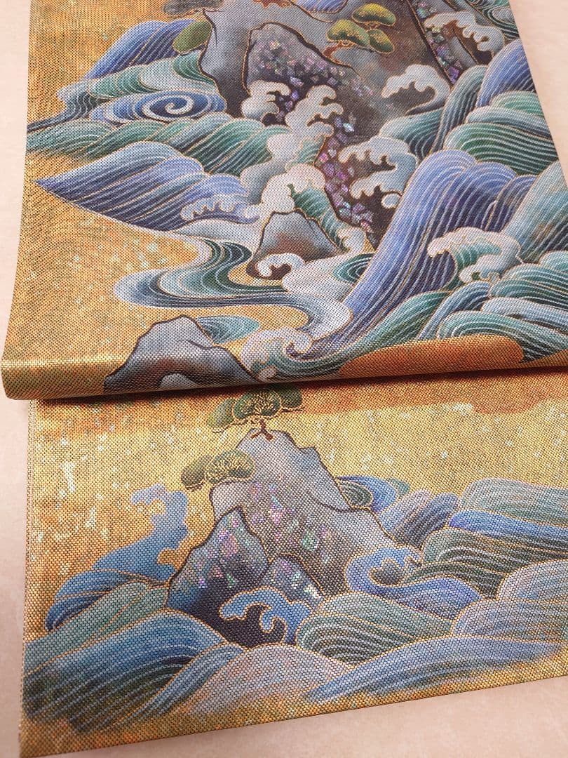 ○高級　袋帯　正絹