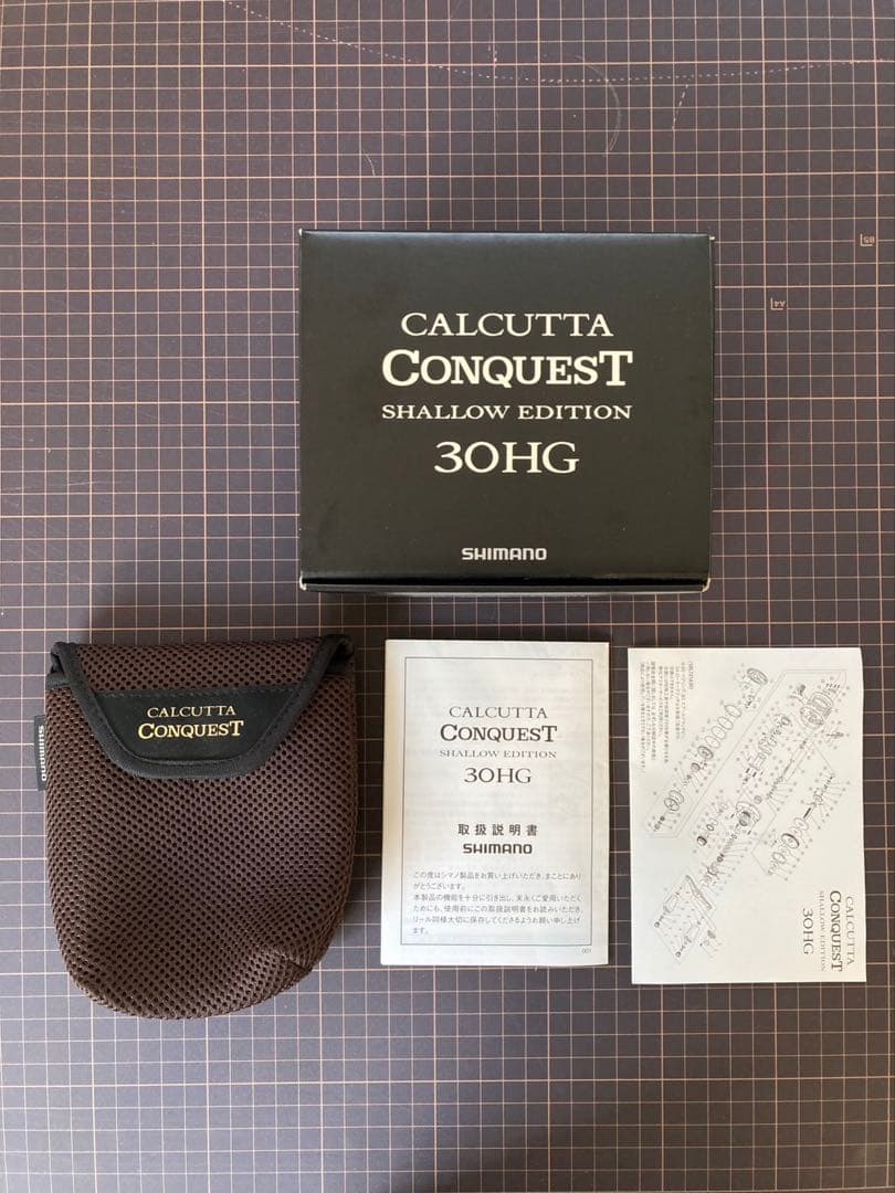 シマノ 24 カルカッタコンクエスト シャローエディション 30HG (右巻)