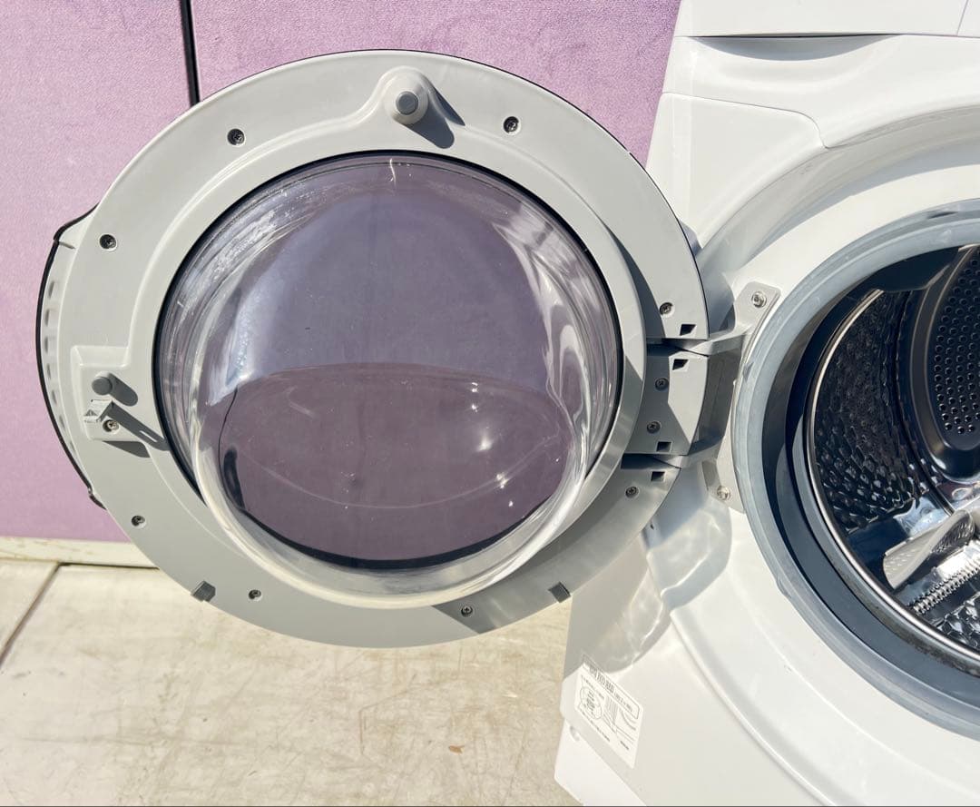 IRIS OHYAMAドラム式洗濯機 FL81R-W 2019年