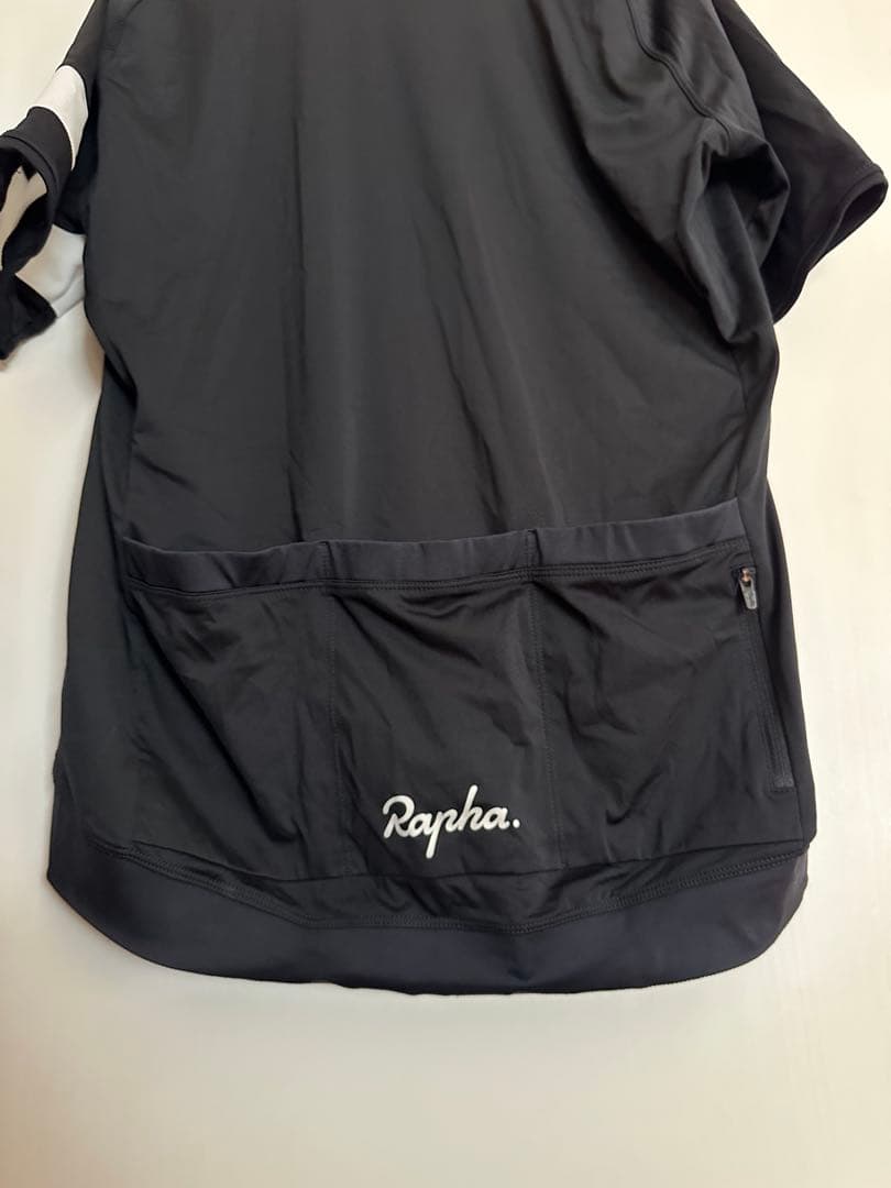 Rapha サイクルジャージ X-LARGE ブラック/ホワイト