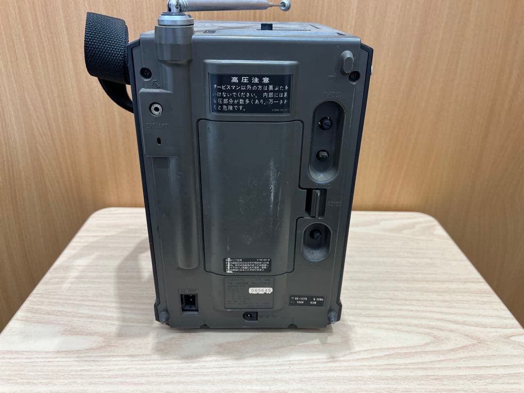 SONY JACKPOD ラジオ・カセット・テレビ機能搭載