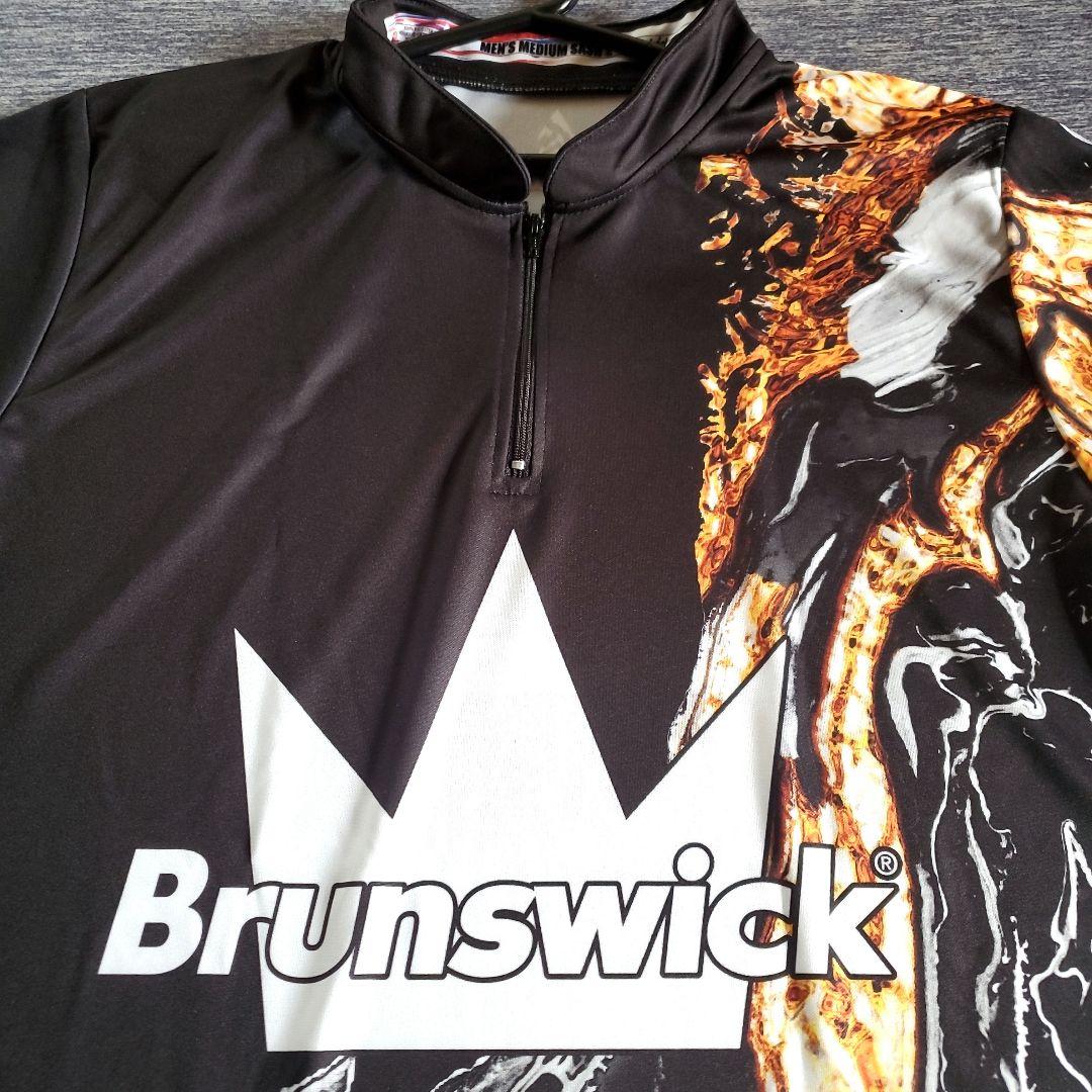 【日本未発売】ボウリングウェア　ブランズウィック　日本サイズL相当　ブラック