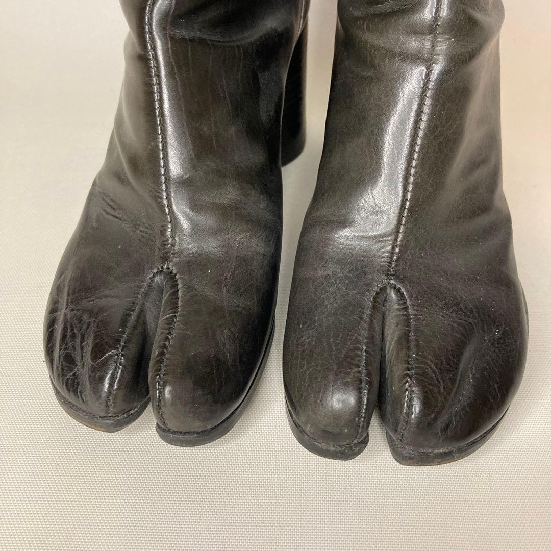 マルタンマルジェラ タビブーツ 36 ブラック ヴィンテージ　初期モデル