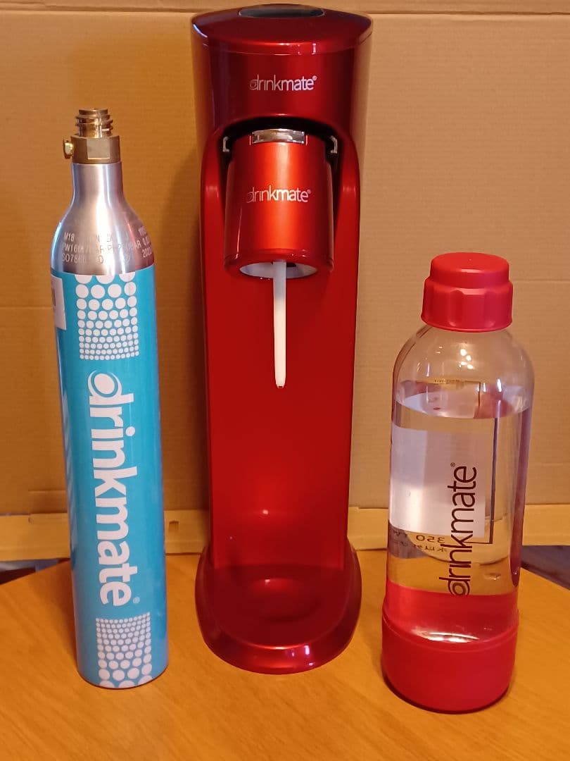 drinkmate 炭酸水メーカー レッド