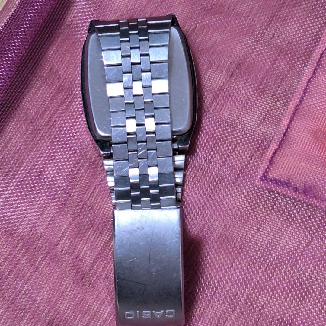 CASIO 50QS-17 デジタル腕時計 クォーツ式 シルバー