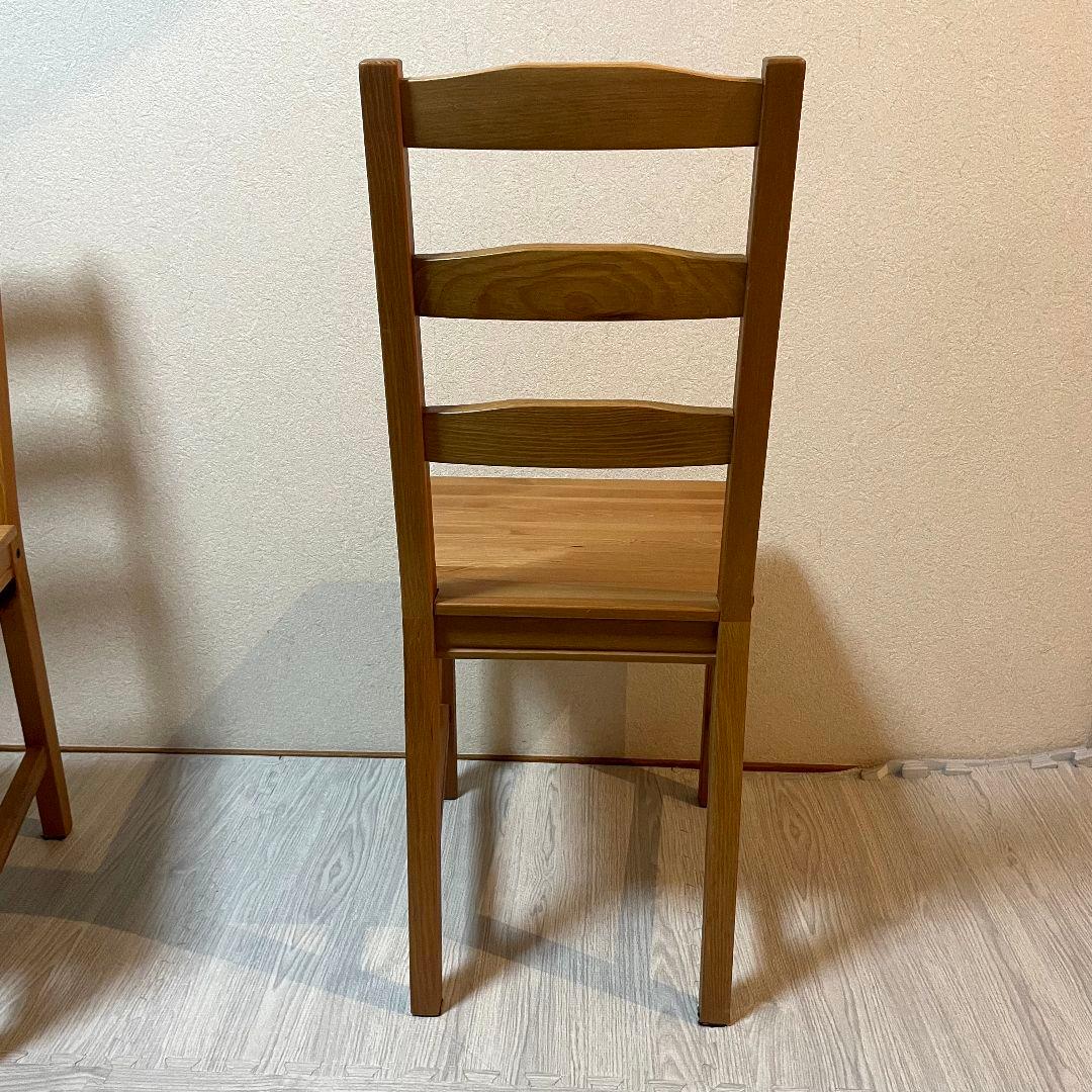 IKEA JOKKMOKKダイニングチェア　木製　2脚セット　送料込