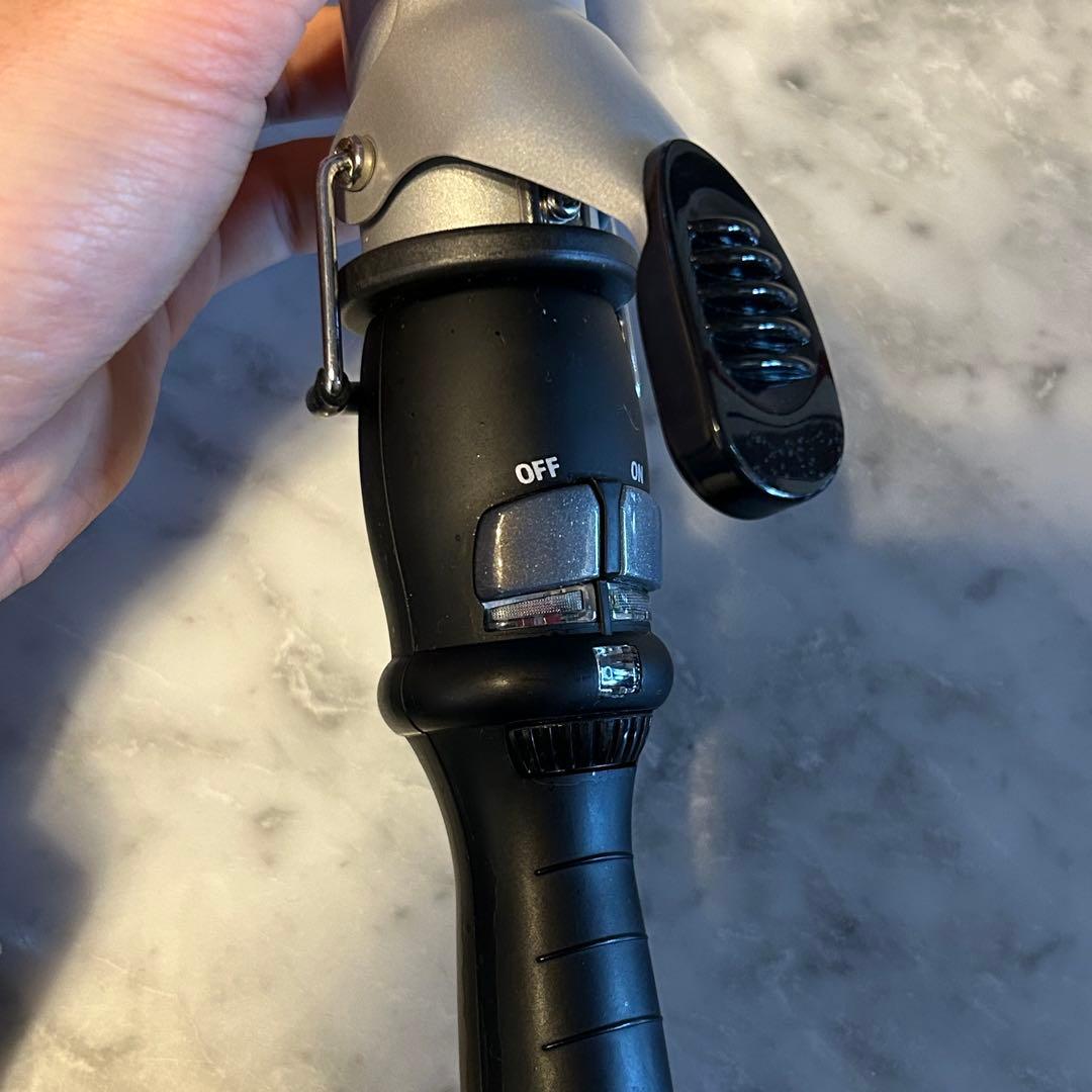 AIVILカールヘアアイロン ダイヤル式 温度調整可能