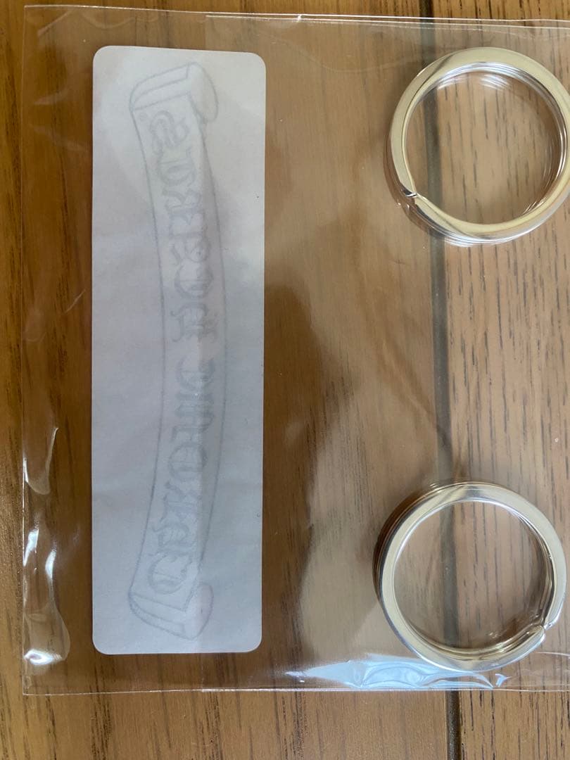 や*ん様 クロムハーツ スプリット キーリング ウォレットチェーン キーホルダー