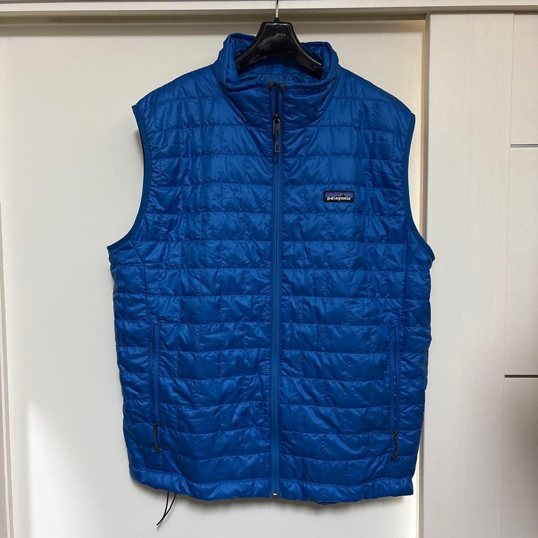 トップス patagonia Nano Puff Vest Endless Blue L