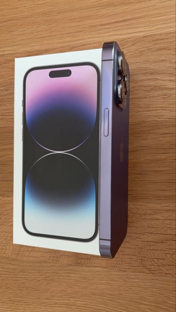 【ジャンク】Apple iPhone 14 Pro ディープパープル 本体のみ