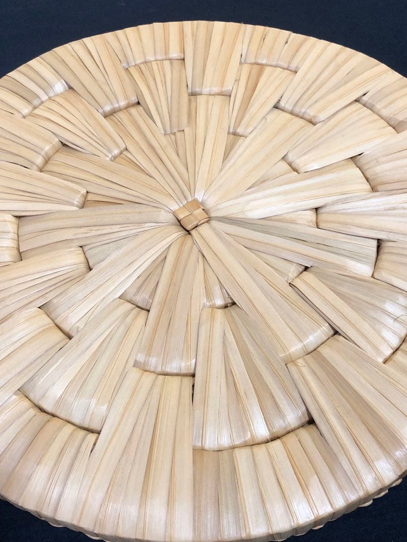 《R》茶道具 露地円座5枚組 円座 座布団 茶事 元箱　260212け2