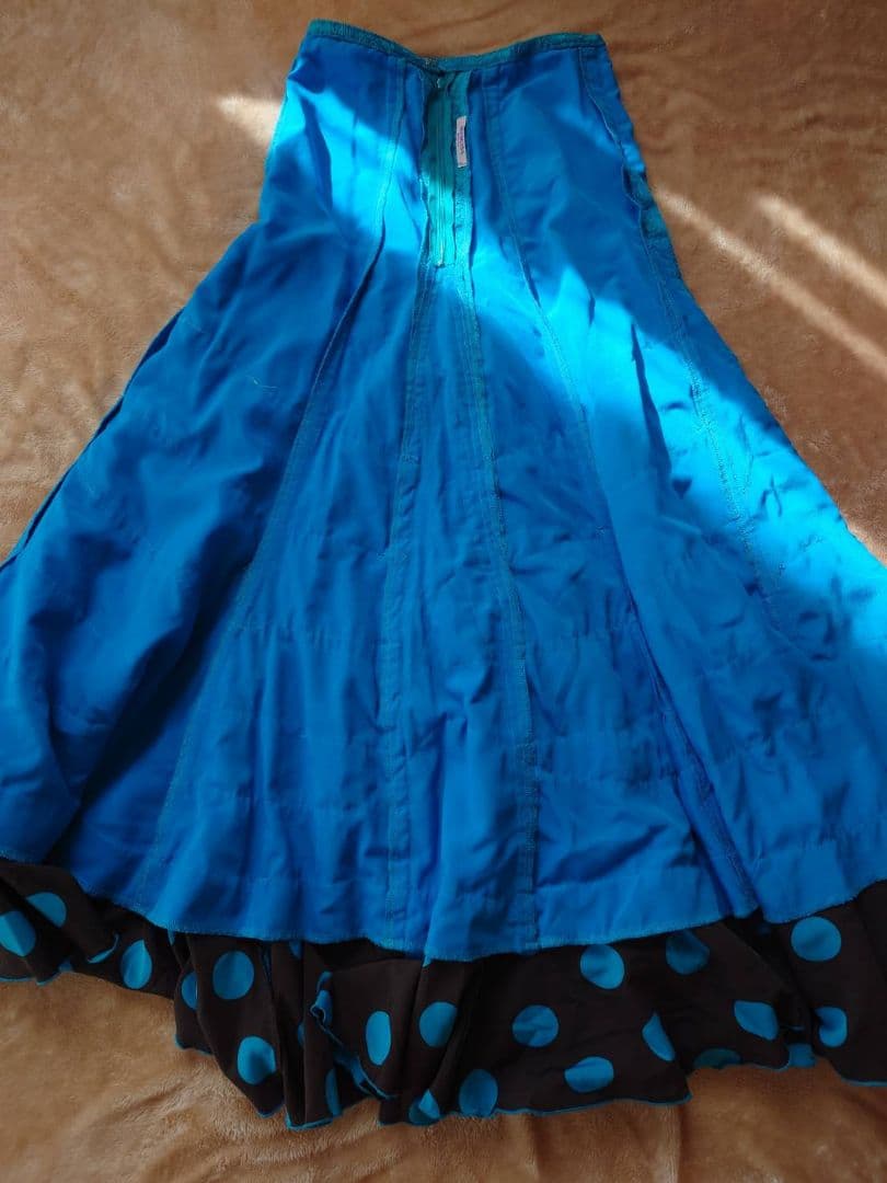 イベリア　フラメンコ衣装　　ツーピース　１点物