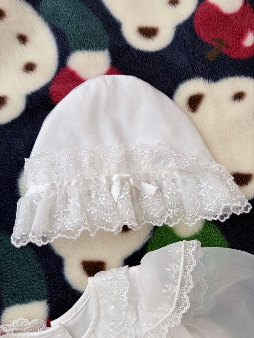 familiar ベビードレス　帽子　スタイ