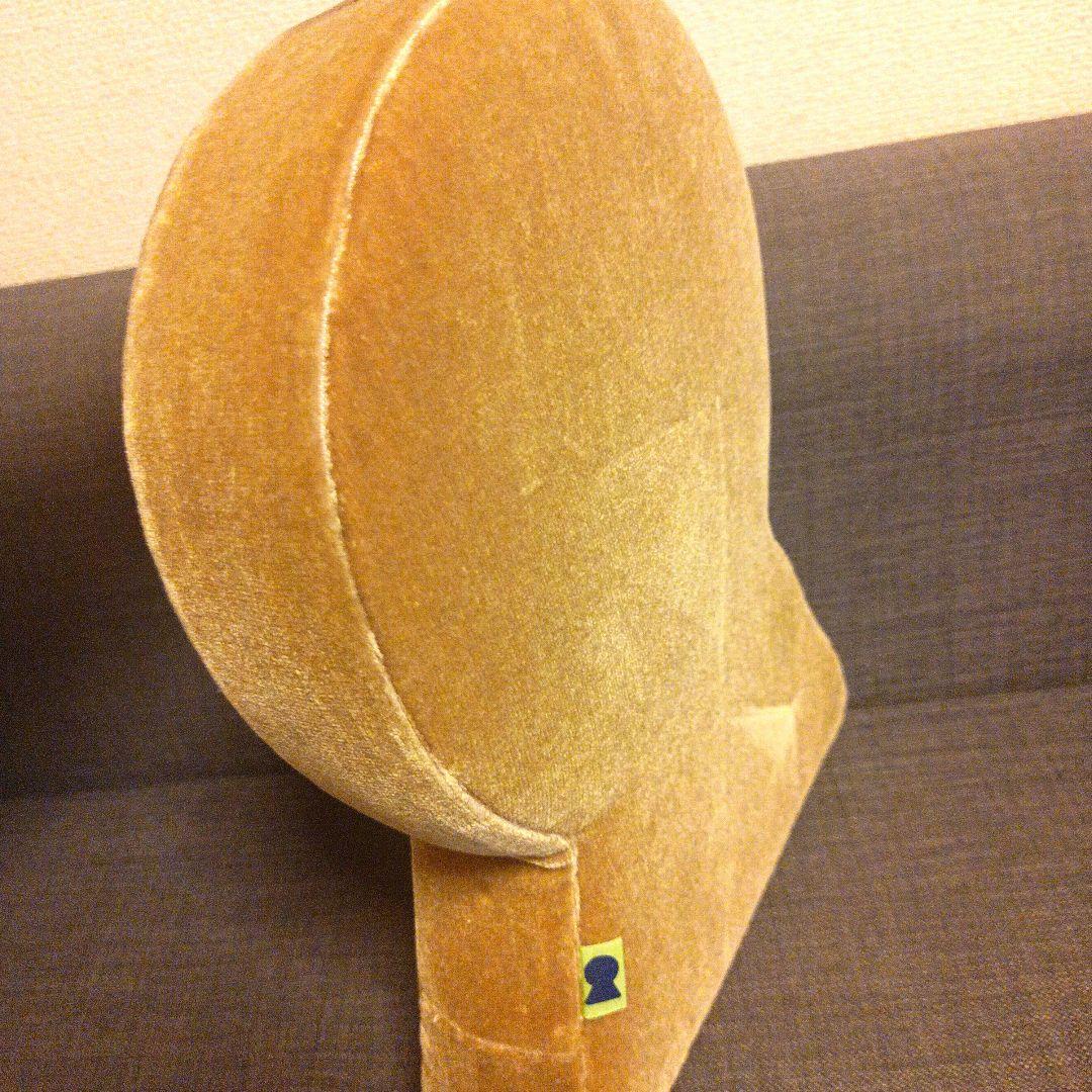 宇宙椅子　古墳クッション　グリーン　　　Mサイズ　前方後円墳　奈良