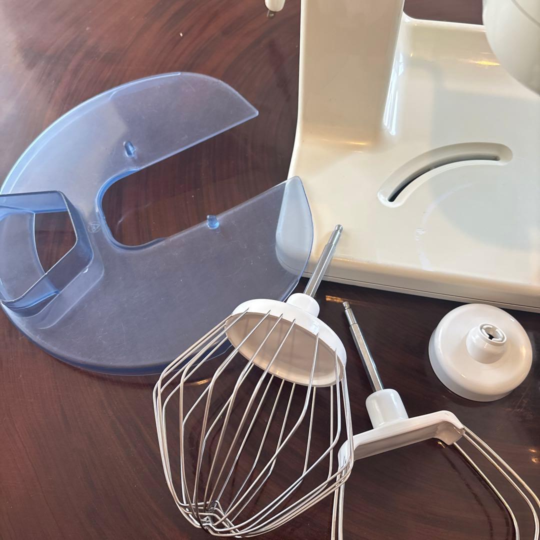 BOSCHホワイト コンパクトミキサー 5段階スピード設定