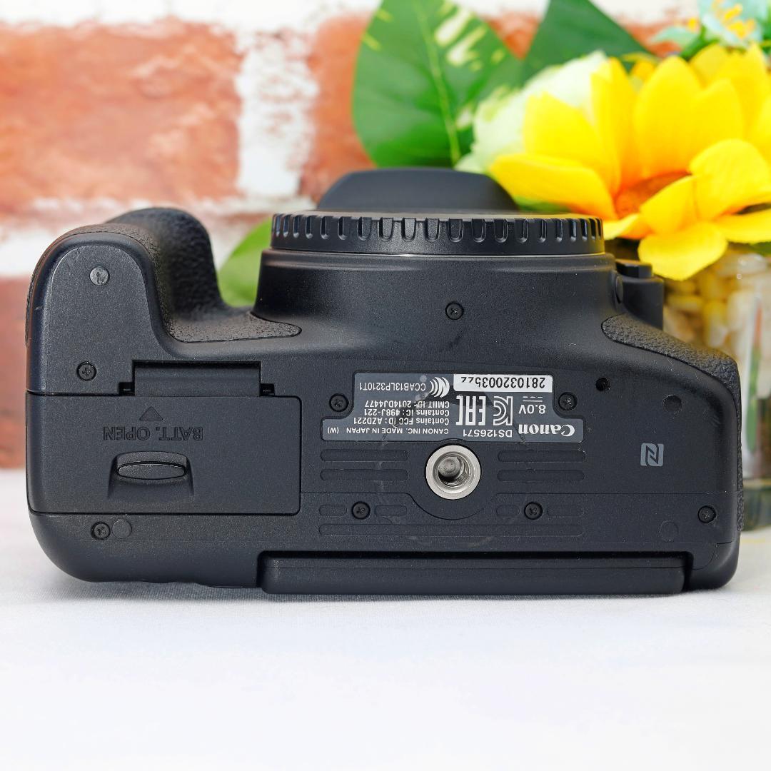 超望遠レンズ付き✨Wi-Fi画像転送✨Canon Kiss X8i✨ダブルレンズ