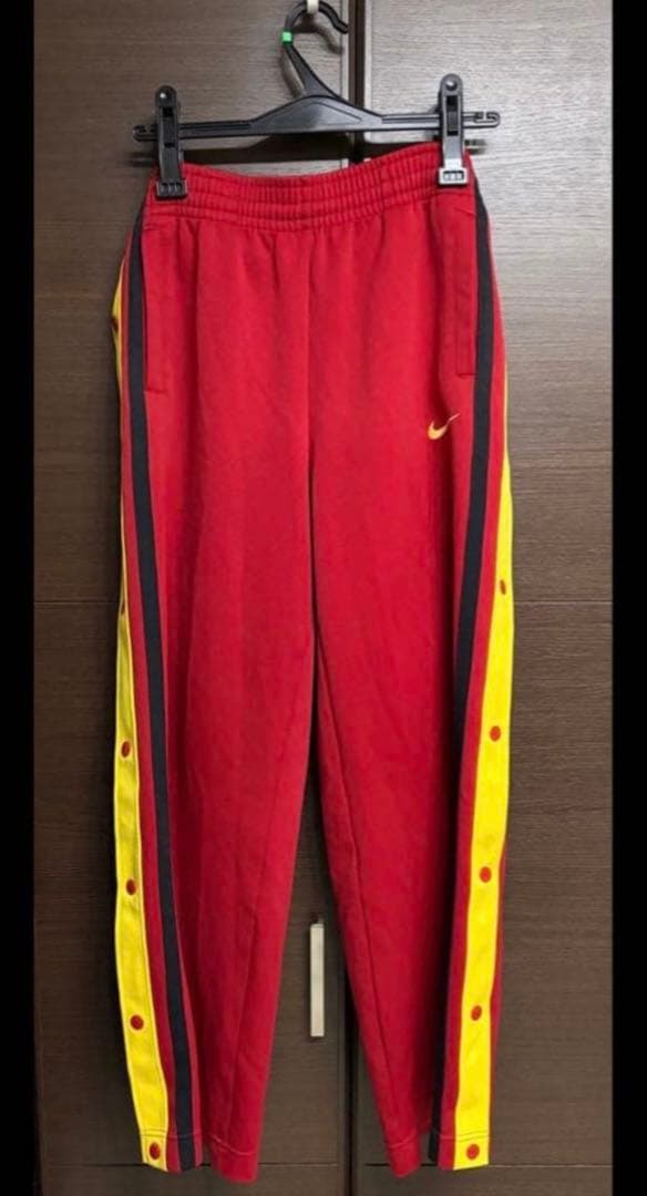 激レア 日本製 00s NIKE 上下セットアップ XL L サイドボタン 刺繍