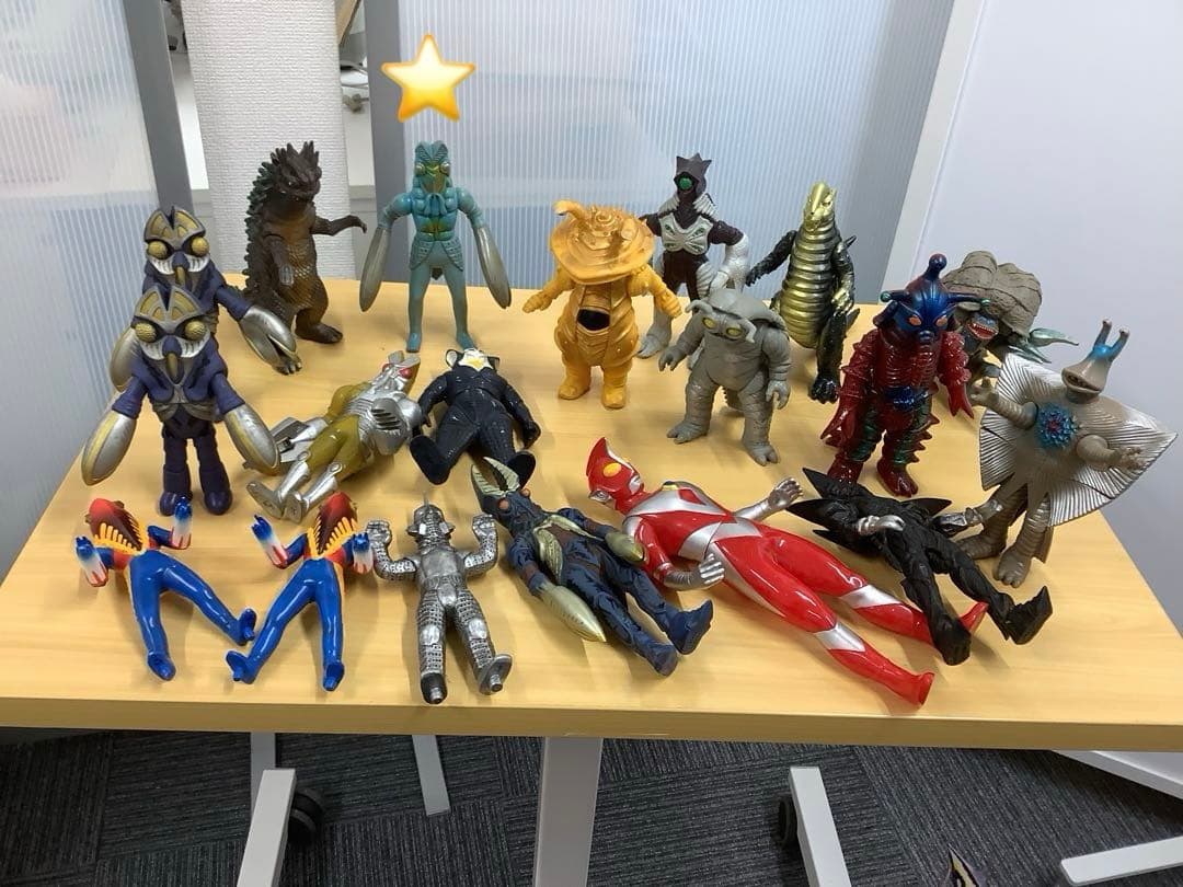 ウルトラマン怪獣 ソフビ37体セット まとめ売り バルタン星人他