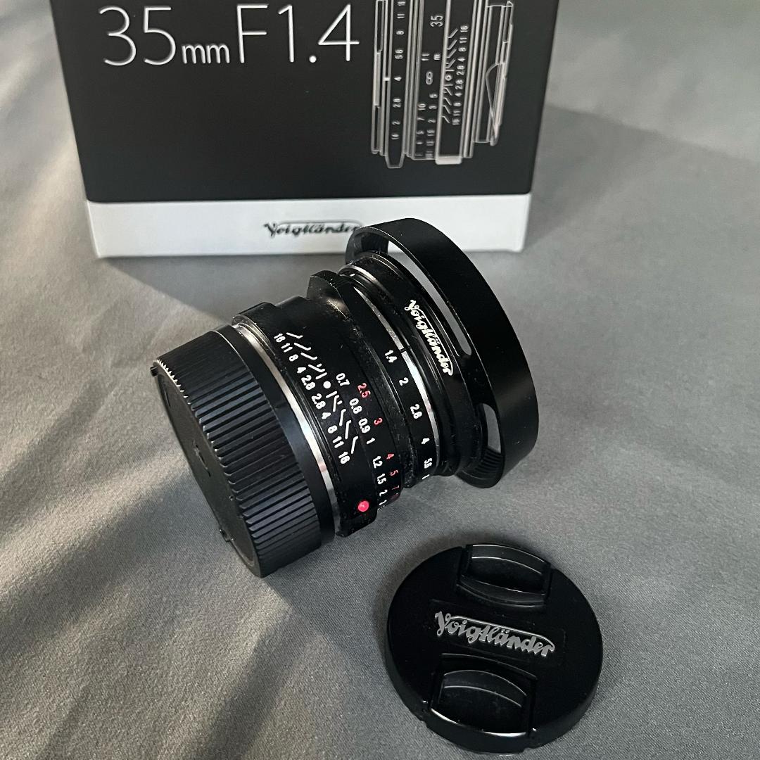 NOKTON classic F1.4 II MC【純正フード＆プロテクター付】