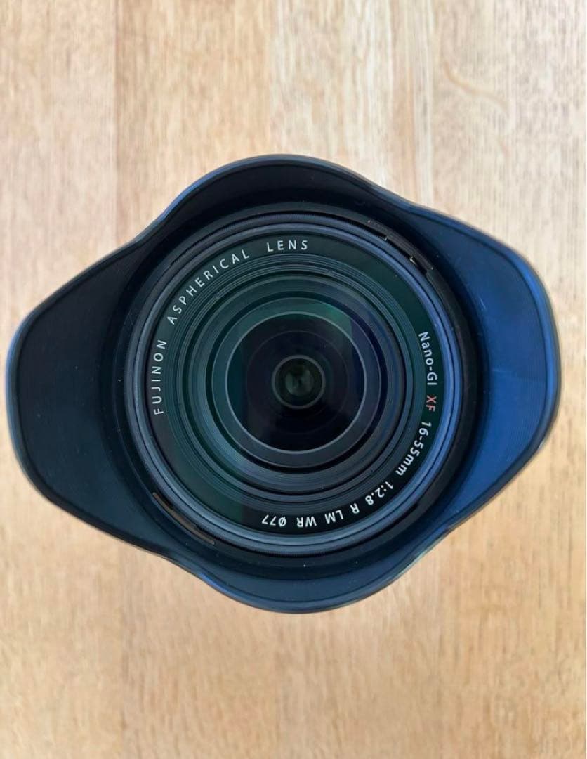 Fujifilm XF16-55mmF2.8 R LM WR 保護フィルタ付