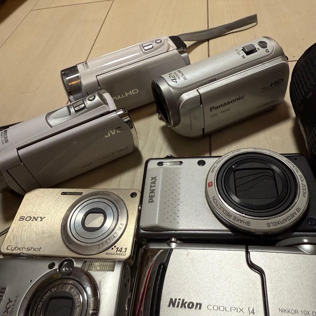 デジタルカメラ、ビデオカメラ、チェキ　等　カメラまとめ売り