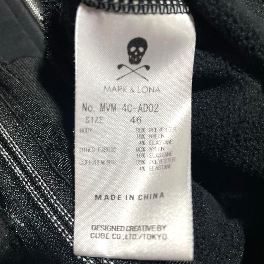 【極美品】MARK&LONA ラバードクロ 希少 パーカー 46サイズ ブラック