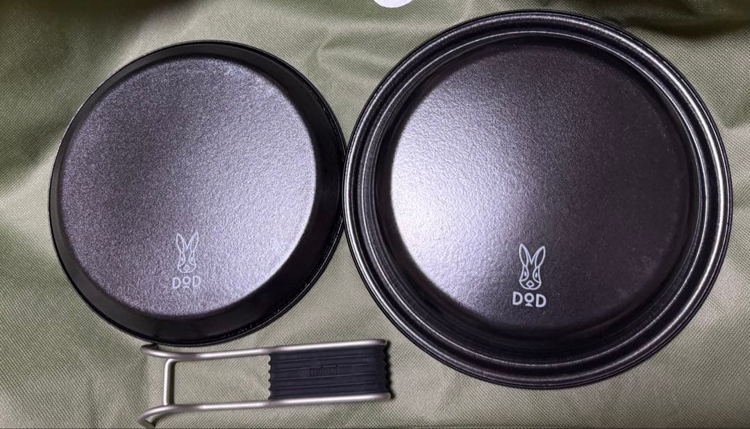 DOD 放浪フタリパン・放浪ヒトリガマのセット(おまけ:メラミン皿)