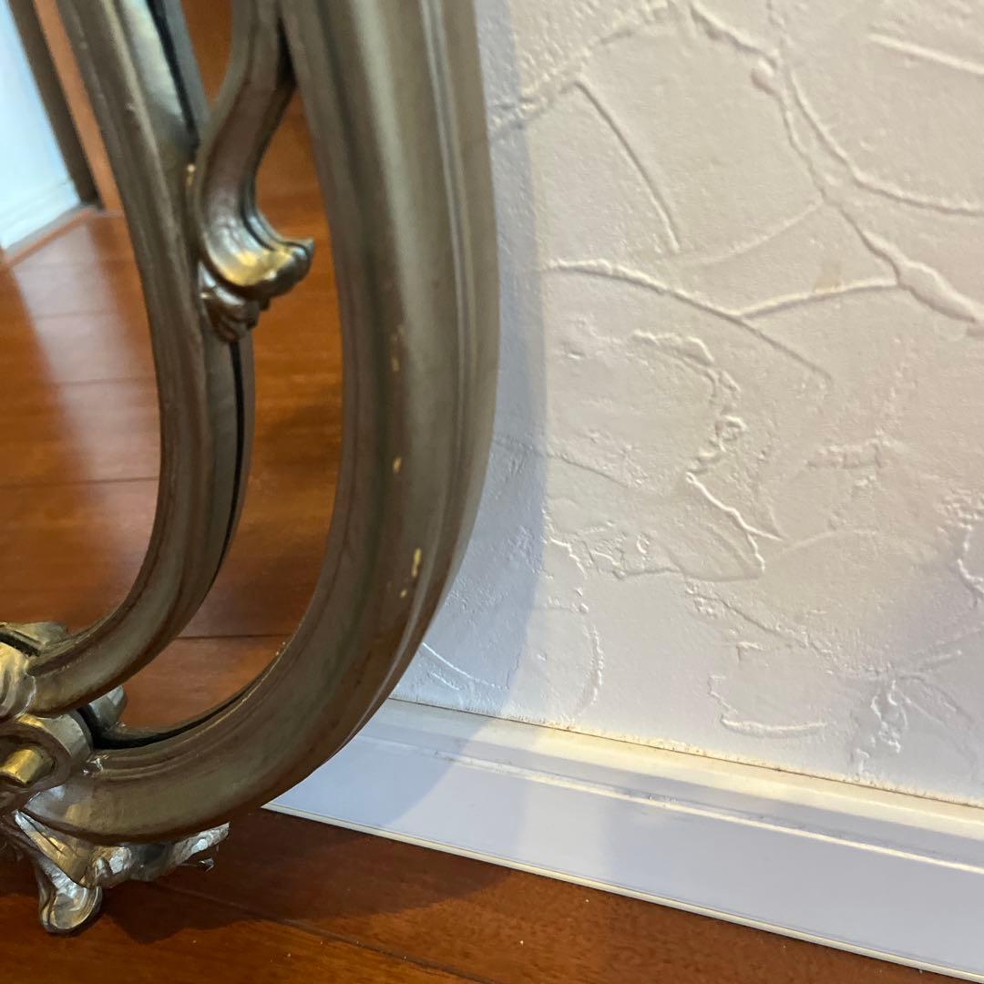 アンティーク　壁掛けミラー　鏡