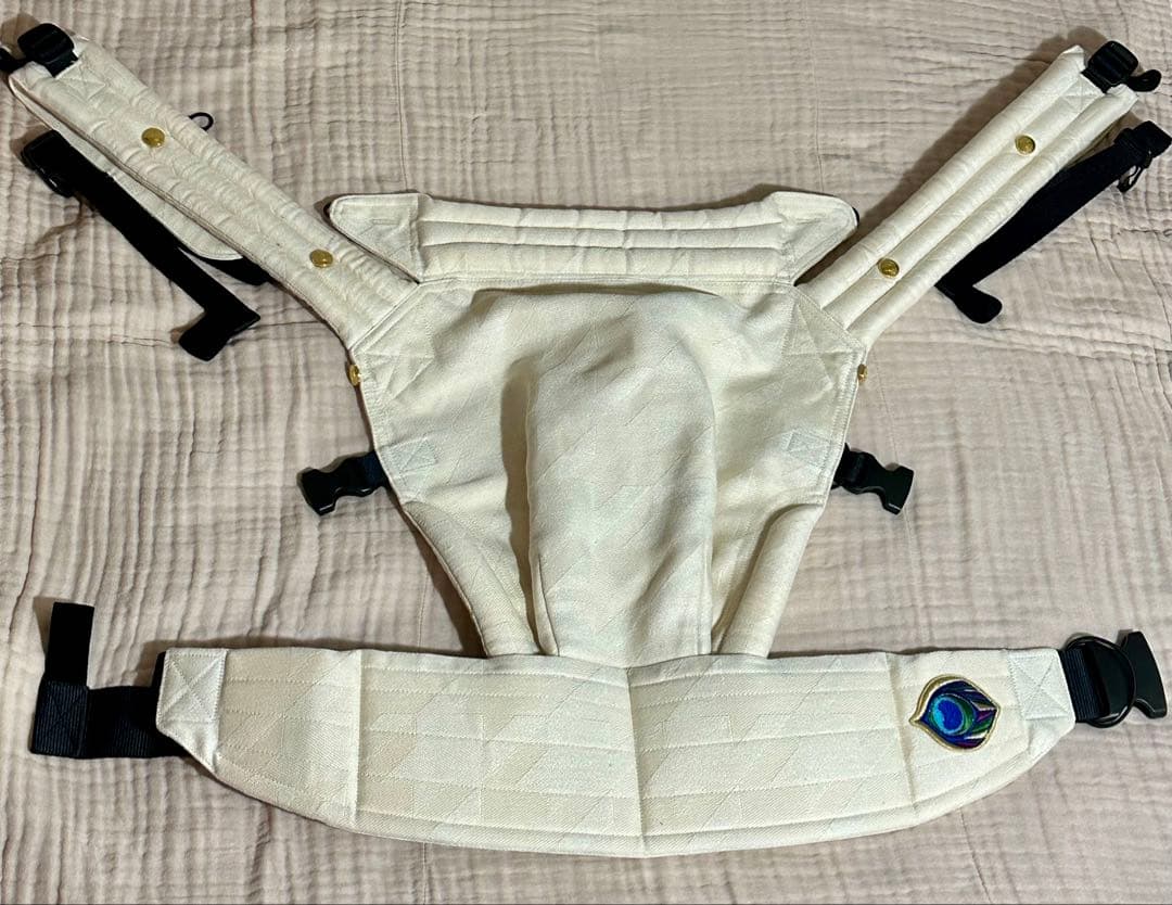 アーティポッペ　ザイガイストツイードW (オーガニックヘンプ) ホワイト　千鳥柄