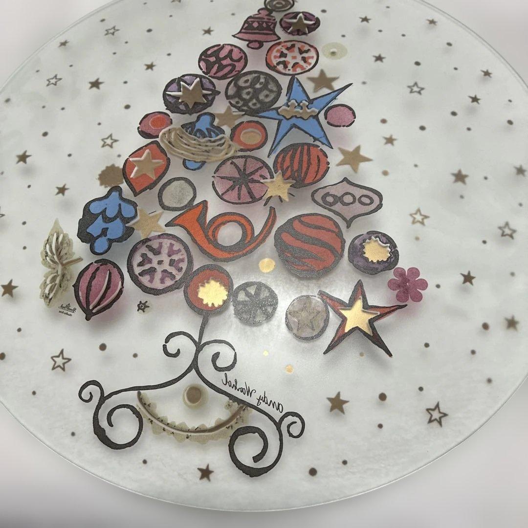 ローゼンタール　アンディーウォーホル　希少大型クリスマスプレート　スタジオライン