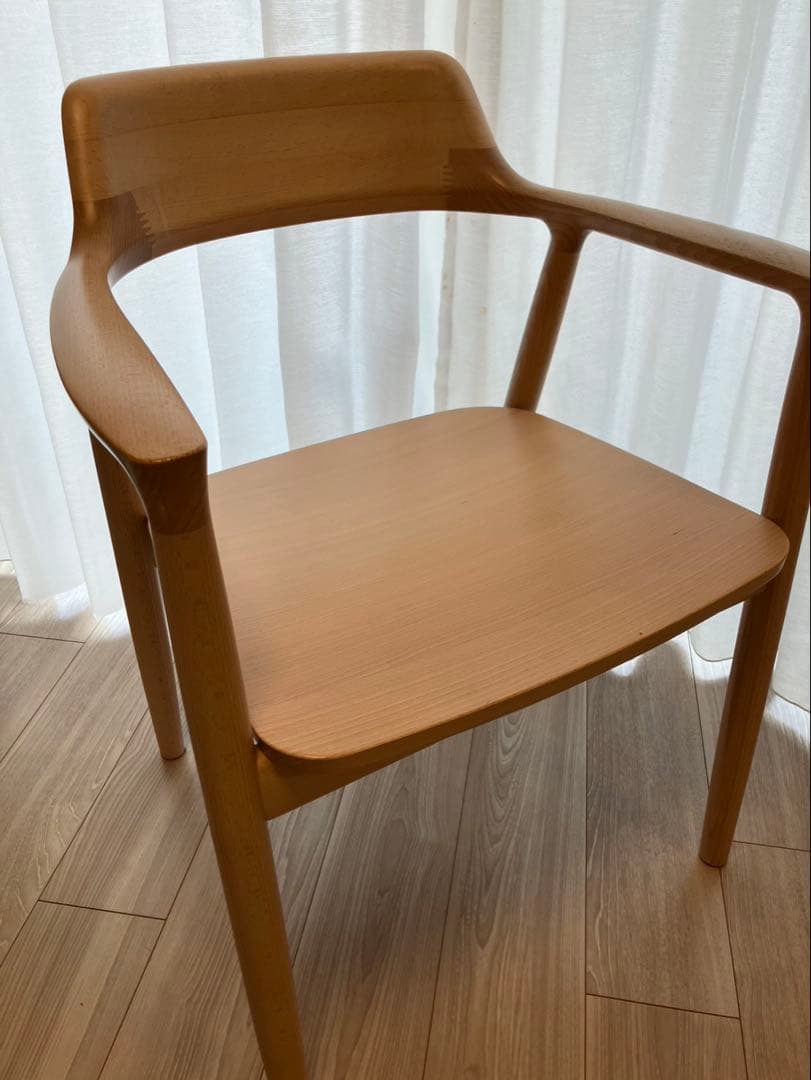 マルニ木工 HIROSHIMA（ヒロシマ）アームチェア　ビーチ