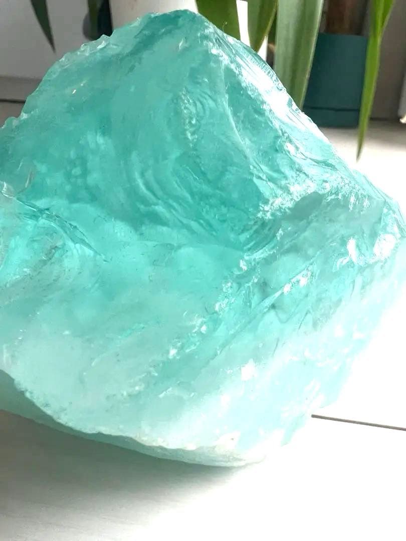 美✨特大本物 シエラネバダ産 アンダラクリスタル 超希少 海のハイヤーハート