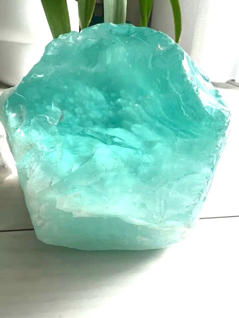 美✨特大本物 シエラネバダ産 アンダラクリスタル 超希少 海のハイヤーハート