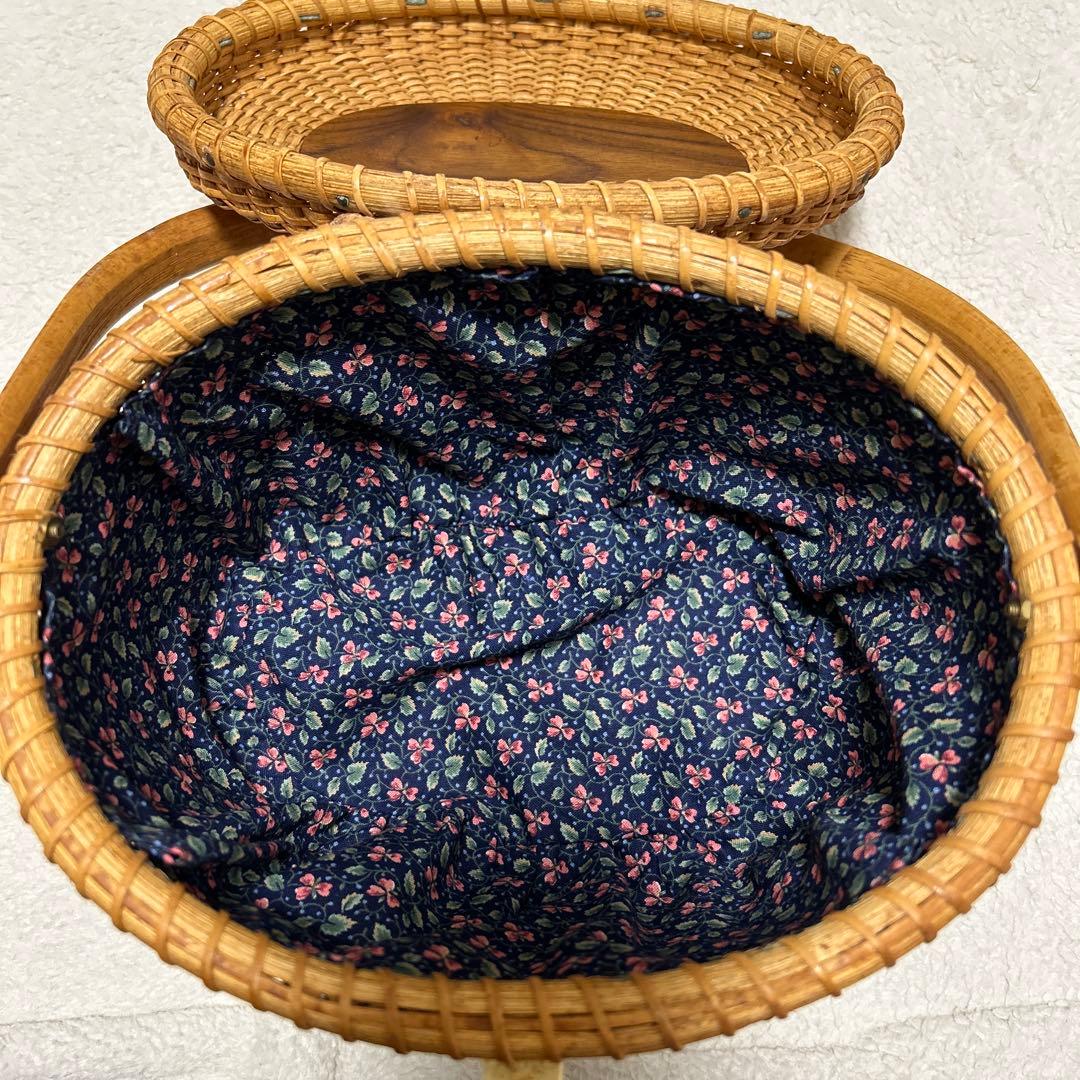 ナンタケットバスケット　Vintage Nantucket Basket