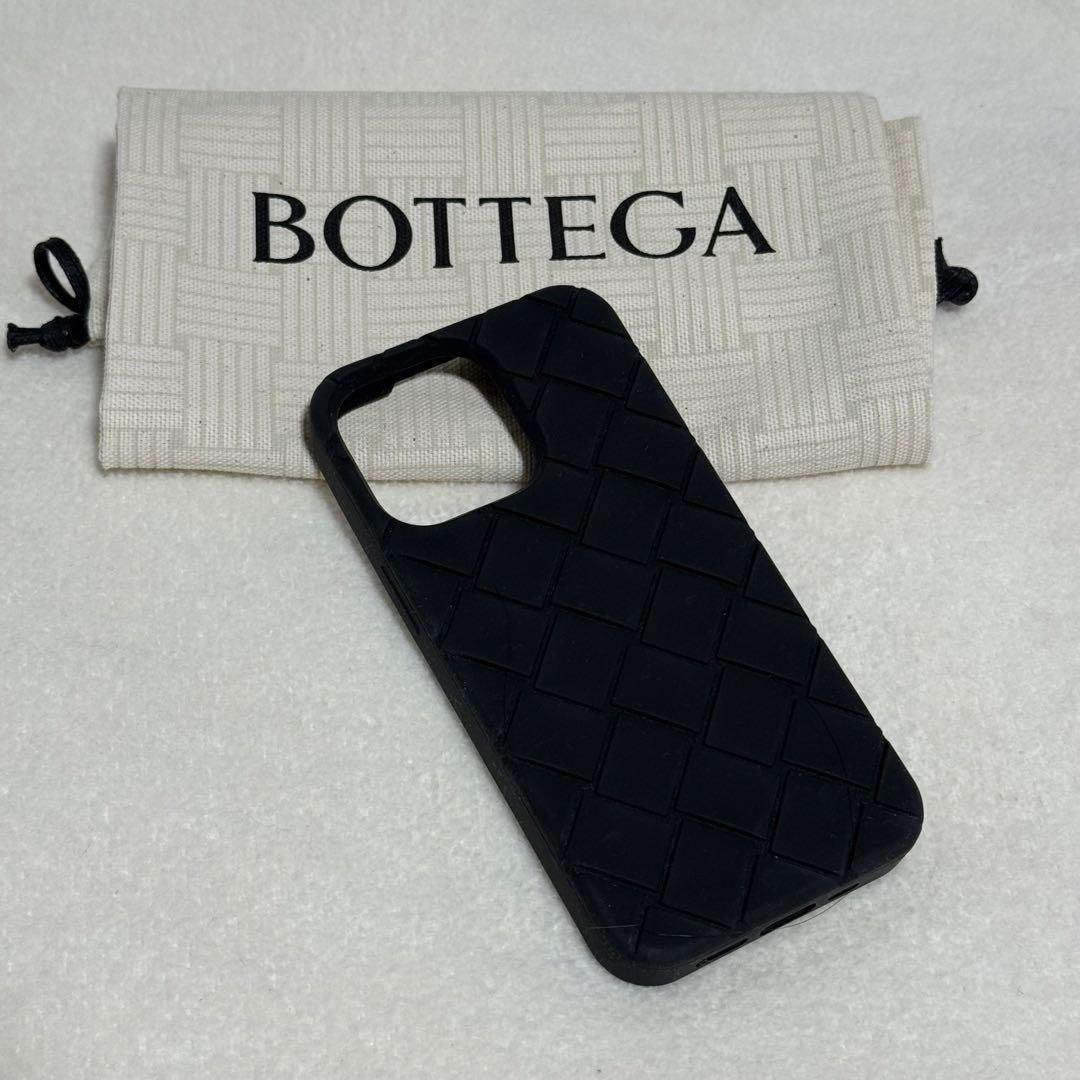 BOTTEGA VENETA iPhone14 Pro Maxケース 黒