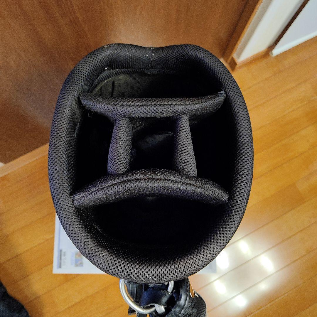 Nike ゴルフ キャディバッグ ブラック/シルバー